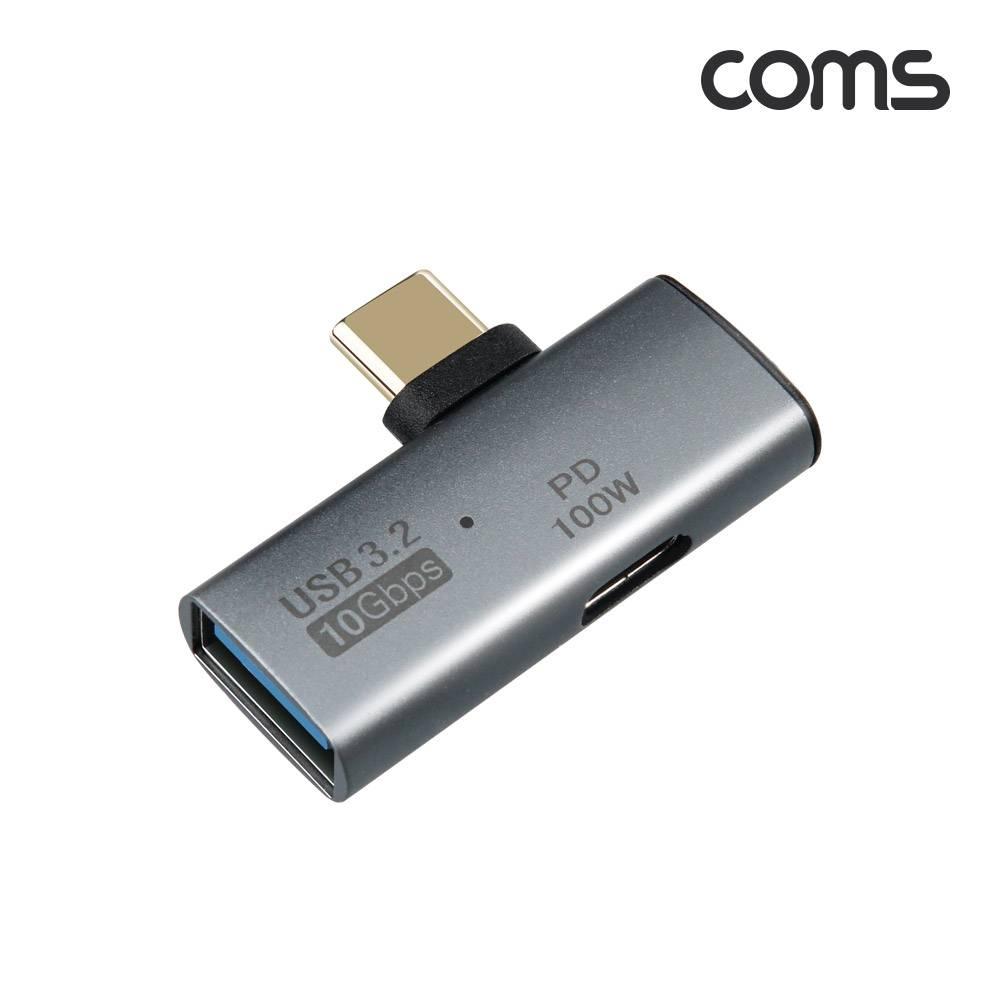 OTG C타입 젠더 PD 100W 고속충전 USB 3 2 10Gbps