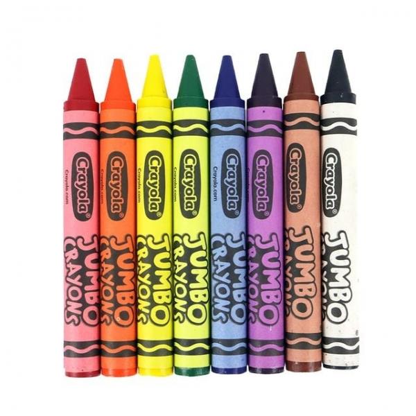 점보크레용 8색 438241