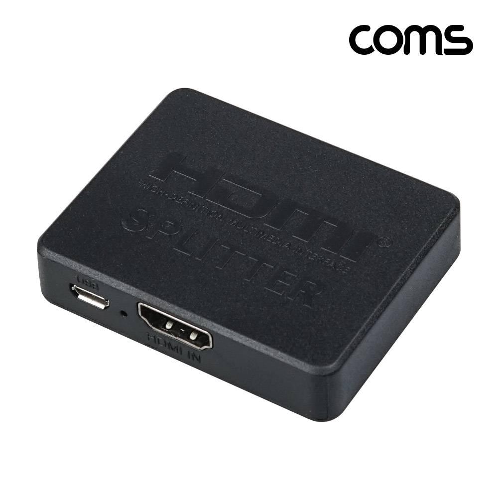 HDMI 분배기 1대2 미니 4K 30Hz UHD USB 전원 TB745