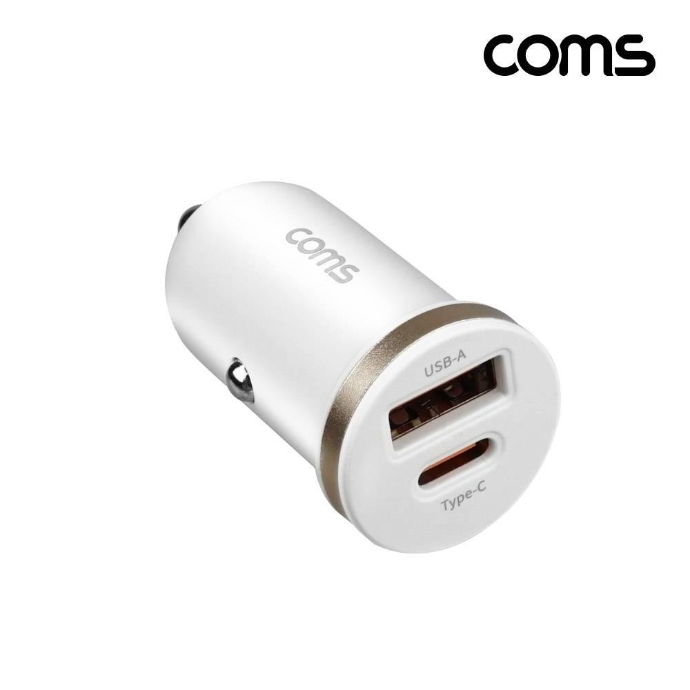 35W 차량용  전원 어댑터 QC PD 멀티 고속 충전기 C타입 USB 3.1