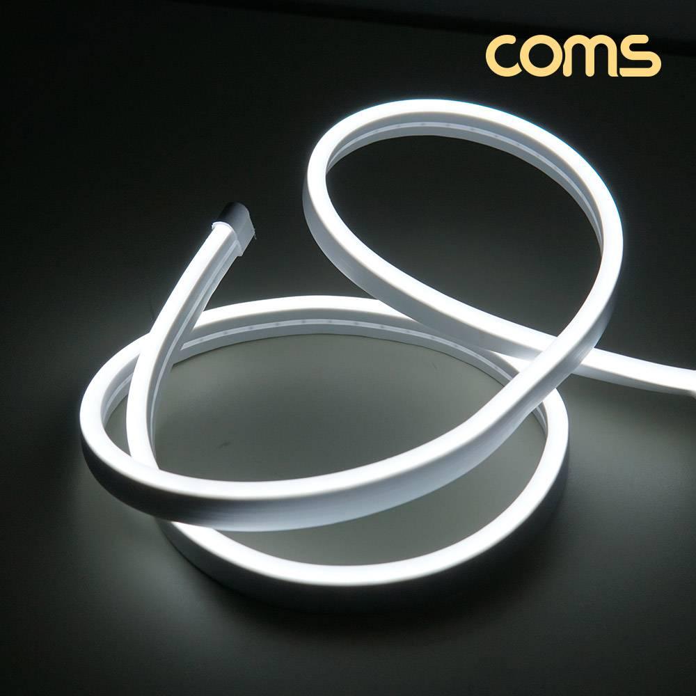 USB LED 케이블 White 1M 스위치 슬림형 LED 램프 BD910