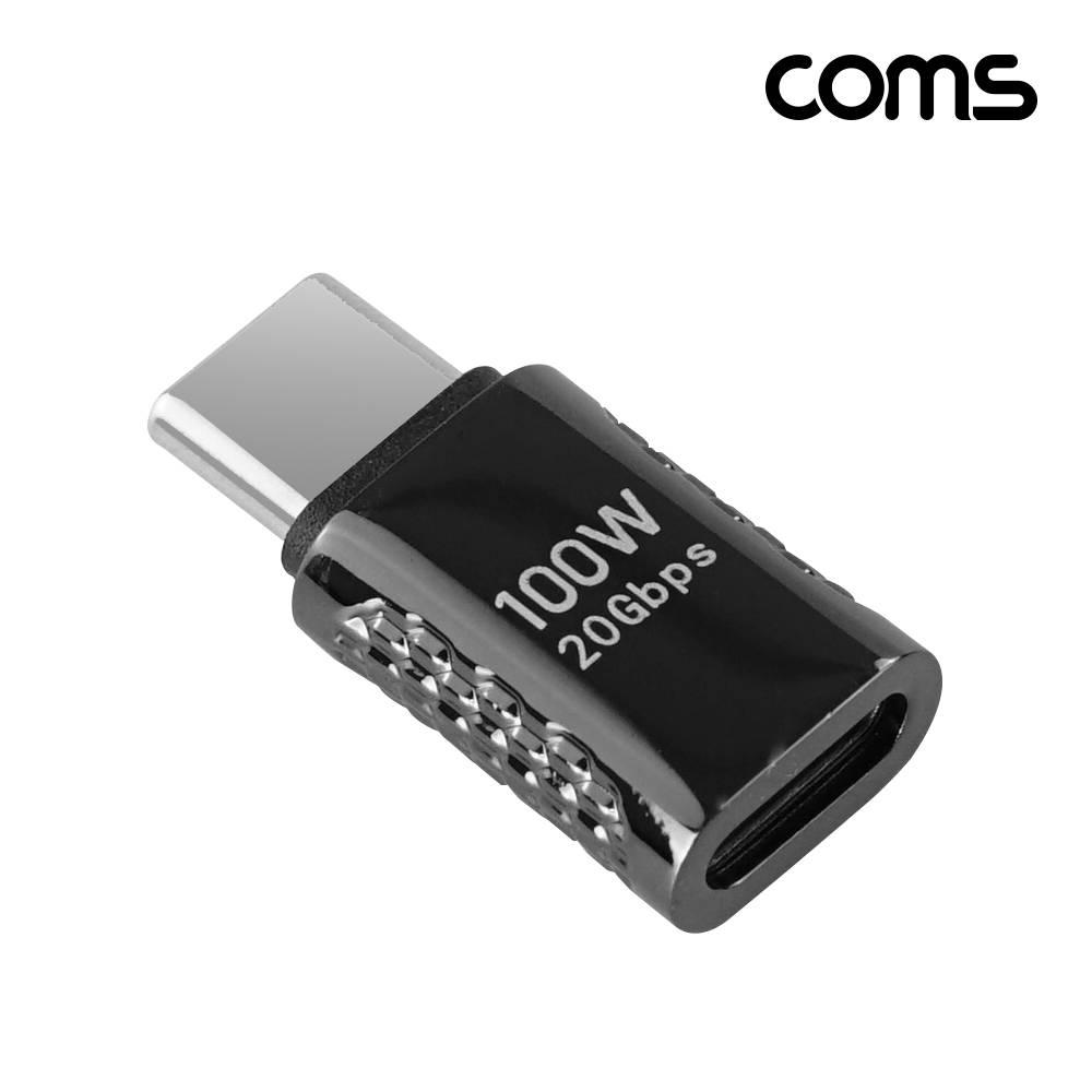 USB 3.2 Type C 젠더 C타입 to C타입 MF 100W E-Marker 이마커 최대 20Gbps JA224
