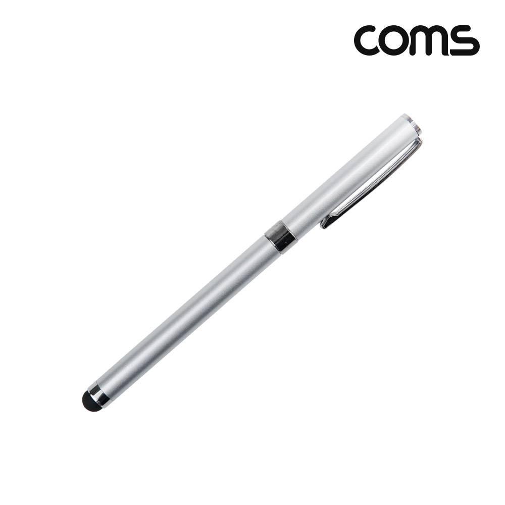 정전식 스마트폰 터치펜 양면 터치볼 볼펜 BD956