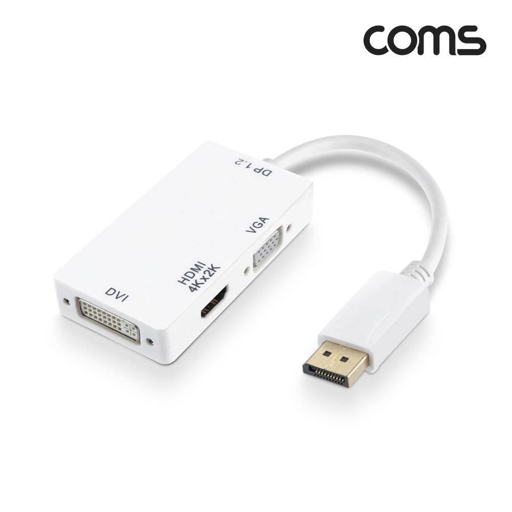 디스플레이포트 멀티 컨버터 4K30Hz DP M to HDMI FDVI FVGA F DisplayPort