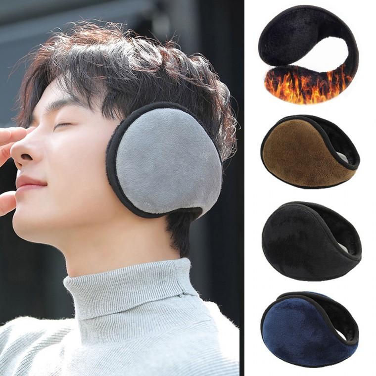 (포워드테크) 두터운 겨울 방한 귀마개 보온 털 귀도리 귀덮개 13cm