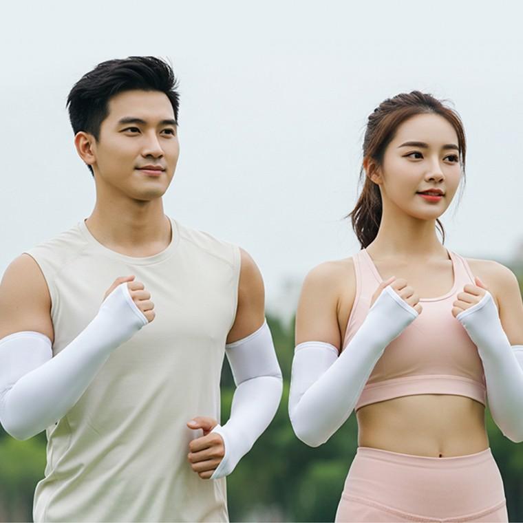 시원한 원단 핸드커버 쿨토시 화이트