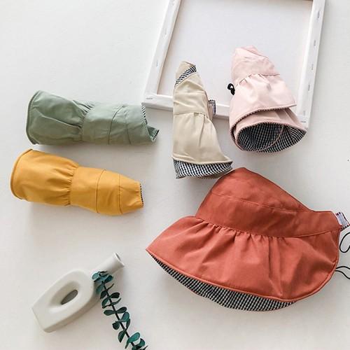 체크 양면 자외선차단 돌돌이모자 6종 여름모자 플랩캡 돌돌이썬캡 밀짚썬캡 벙거지모자 등산모자 버킷햇