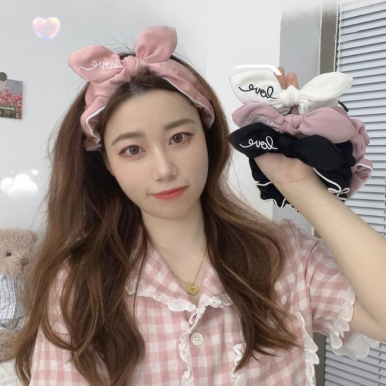 프릴 세안 헤어밴드 머리띠 데일리 세면 클렌징 샤워