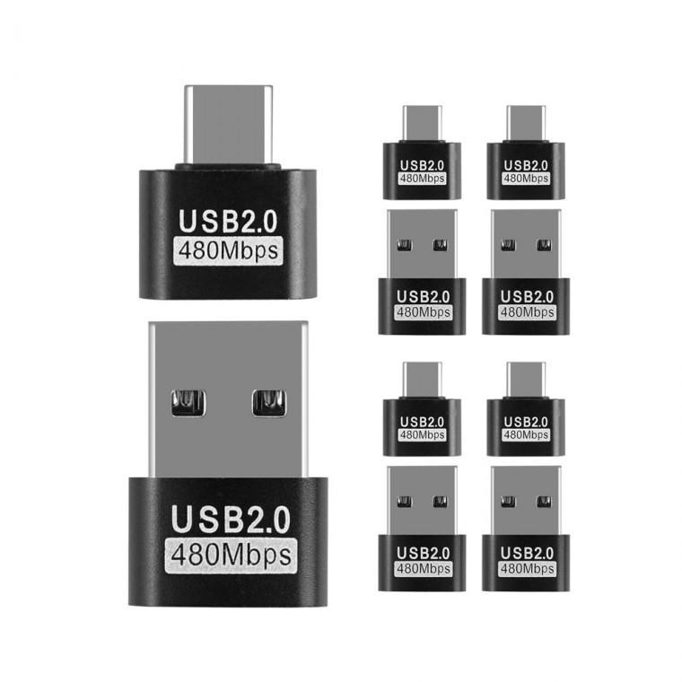 USB C타입 충전 젠더 10개 세트 / 데이터싱크