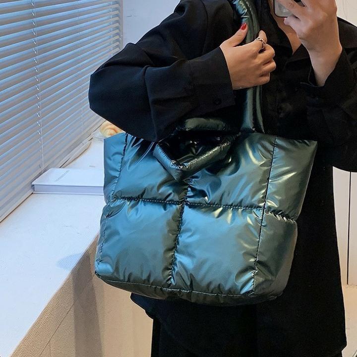 여성 패딩 숄더백 4col