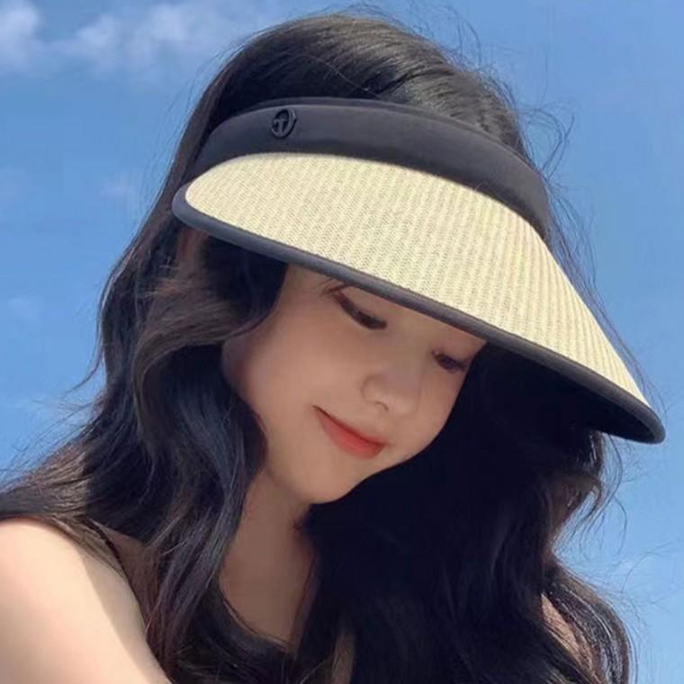라탄 이니셜 밀짚 썬캡 여름모자 바닷가모자 벙거지모자 등산모자 여자모자 비치썬캡 피크닉모자 데일리