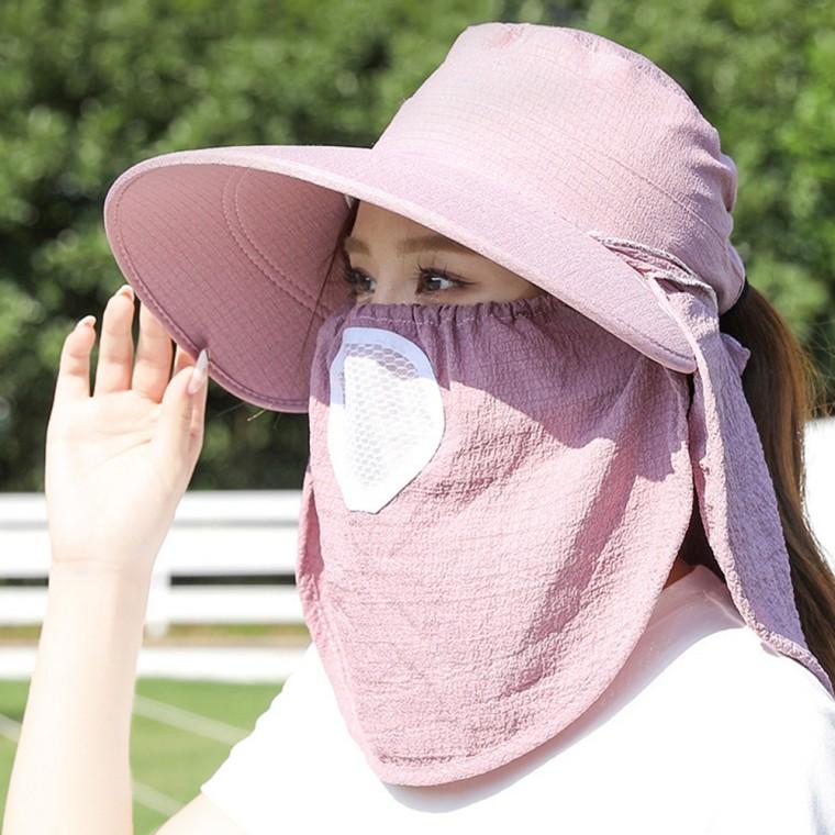소프트 올인원 가든 마스크 돌돌이썬캡 돌돌이모자 여름모자 자외선차단모자 농사모자 햇빛차단모자 선캡