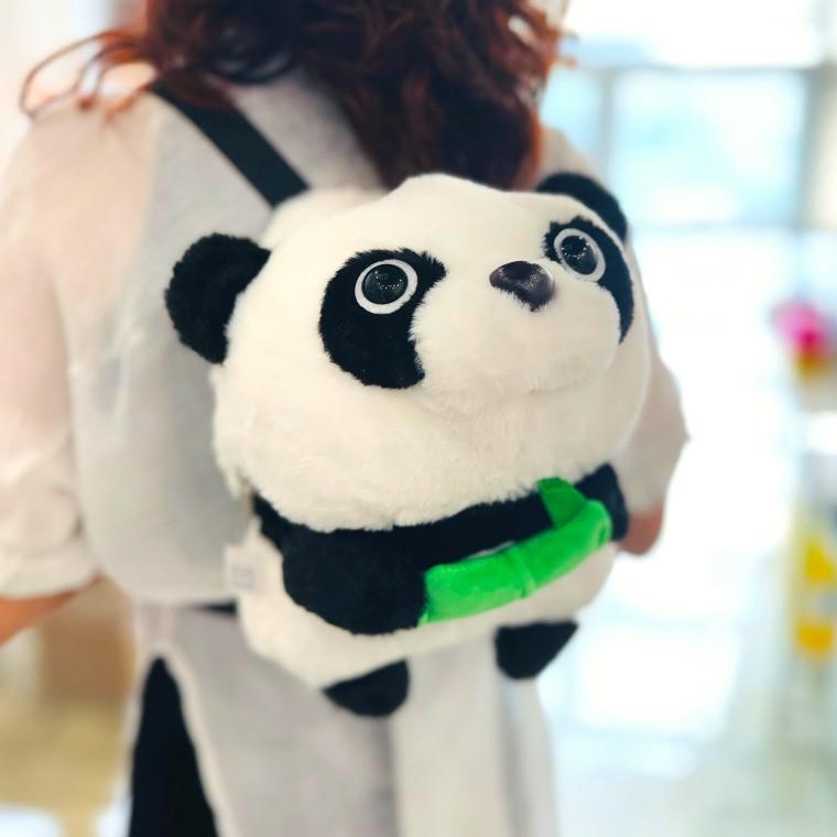 귀여운 판다 캐릭터 패션 가방 미니 백팩
