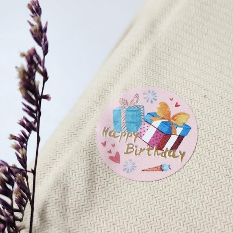 생일 축하 스티커 컨페티