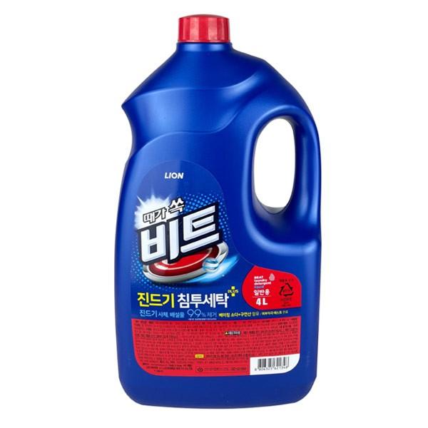 비트 액체세제 일반용 4L -TJ 세제 빨래 세탁 비트 실내세탁 실내건조 액체세제 액체형세제 세탁기세제