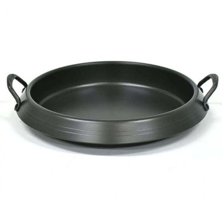 두꺼운 경질 전골 냄비 업소 식당 부대 찌게 냄비30cm 양수냄비 전골냄비 식당전골냄비