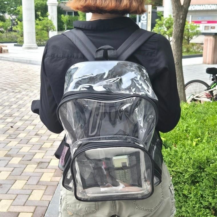 대형 투명 방수 백팩 비치백 워터밤 흠뻑쇼