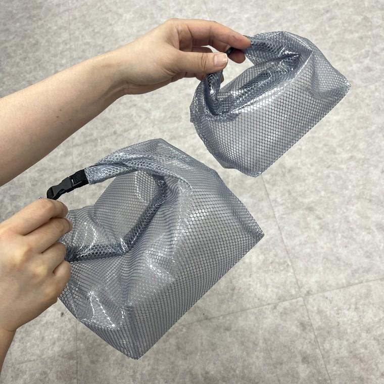 투명 그물망 수납 가방 방수 파우치 워터밤