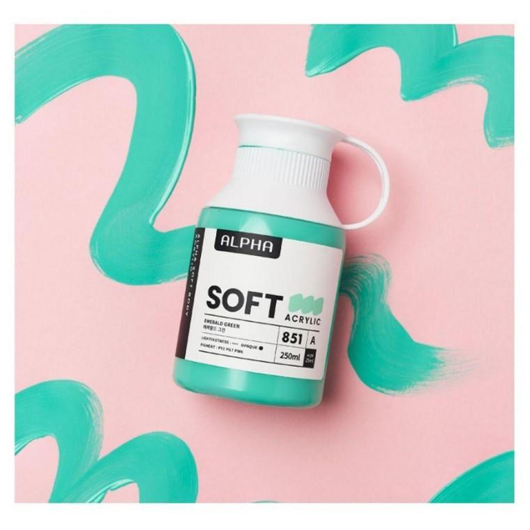 알파 소프트바디 아크릴물감 250ml 낱색 A 시리즈