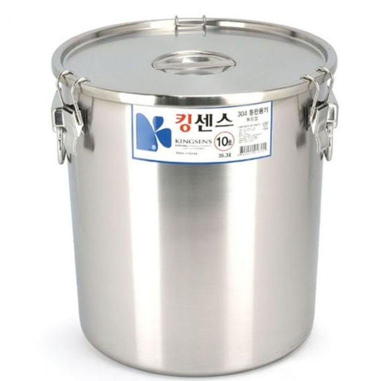 육수통 통판 식깡 35L 소도와 들통 국통 위생통 10호 업소용육수통 곰솥 육수냄비 스텐솥