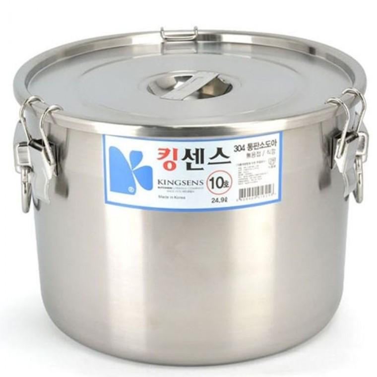 육수통 들통 국통 33L 식깡 소도와 곰솥 위생통 15호 육수냄비 업소용육수통 스텐솥 국솥