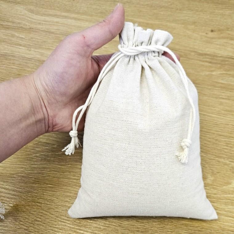 복주머니 스트링파우치 17cmX23cm 액막이 공양미 쌀 팥주머니