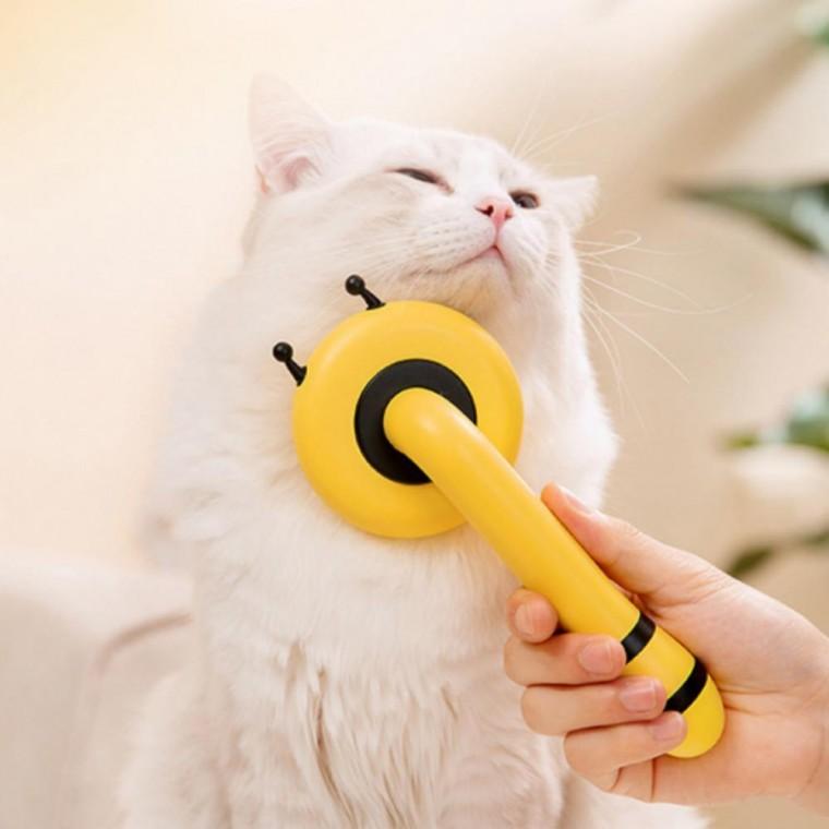 빗 고양이 강아지 브러쉬 슬리커 소프트 애견 저자극