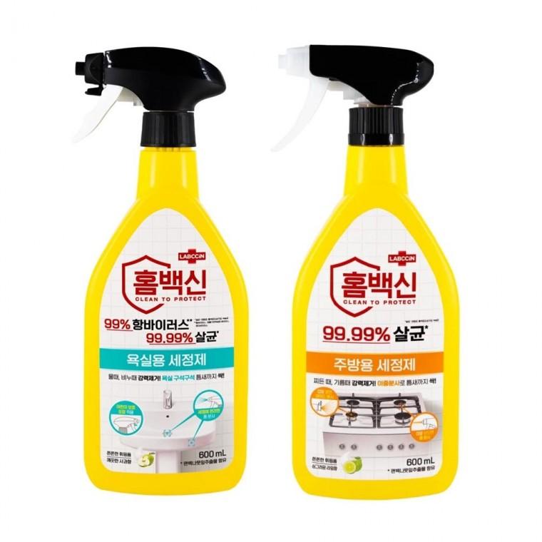 랩신 홈백신 욕실용 주방용 세정제 600ml
