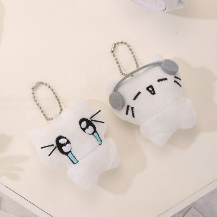 미니 고양이 인형 키링