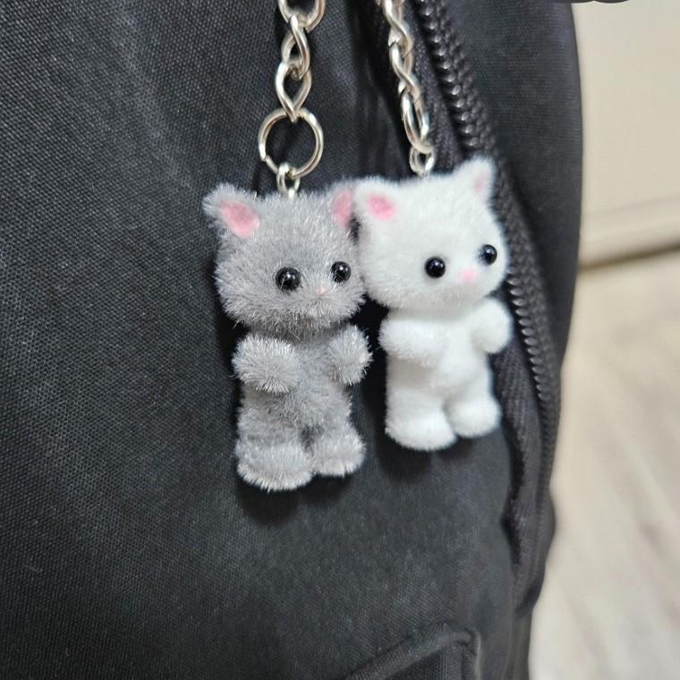 미니 3.5cm 고양이 키링세트 가방걸이