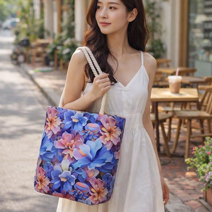 레트로 양면 프린팅 숄더백 에코백 8종
