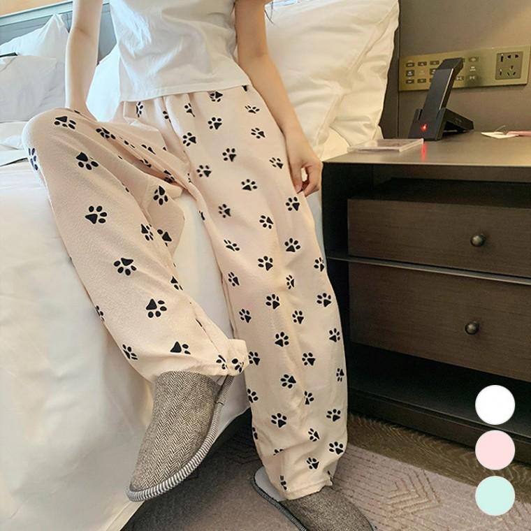 여성 발바닥 홈웨어 9부 팬츠 ELC-9042