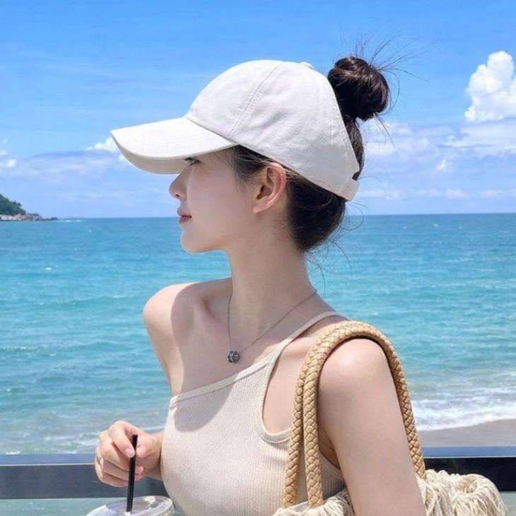 여성 야구모자 포니테일 여자볼캡 러닝모자