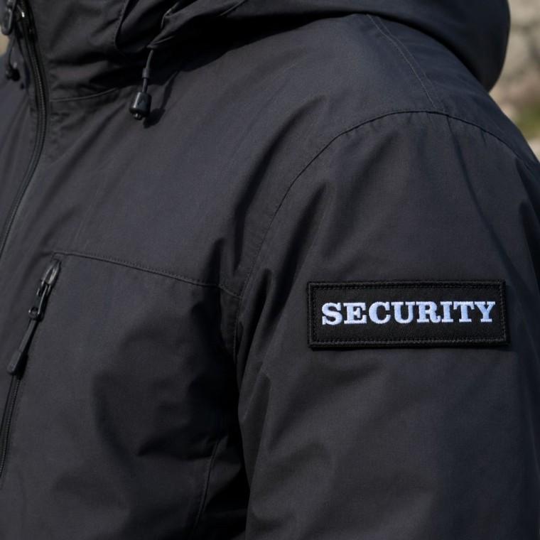 시큐리티 SECURITY 자수 와펜 패치