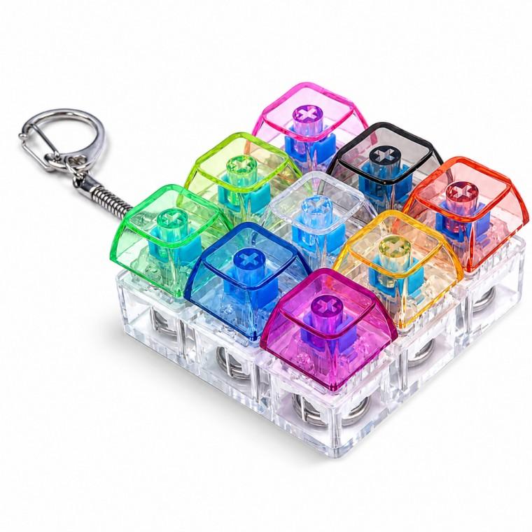 9Key LED 키캡 키링