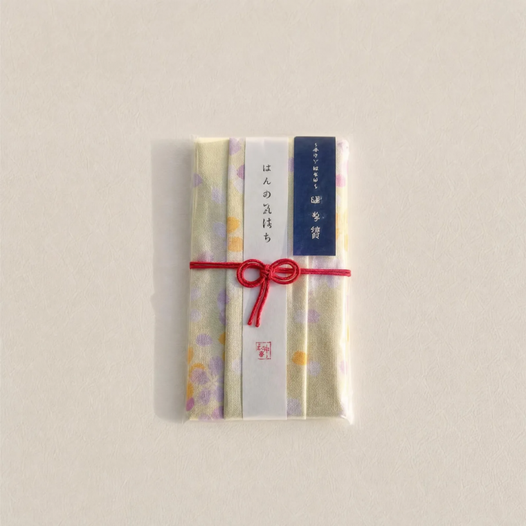 일본제 면 손수건 28x34cm (은행나무꽃)