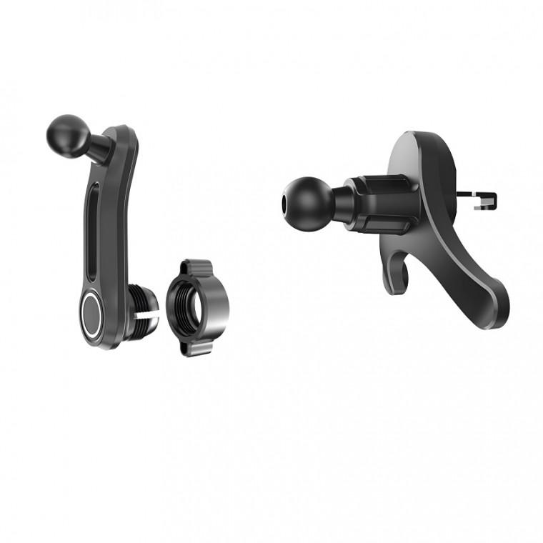 17mm 볼헤드 차량용 송풍구 휴대폰 거치대 삼각점 Y형 지지대 악세사리