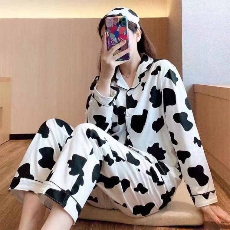 밀크카우 파자마 세트