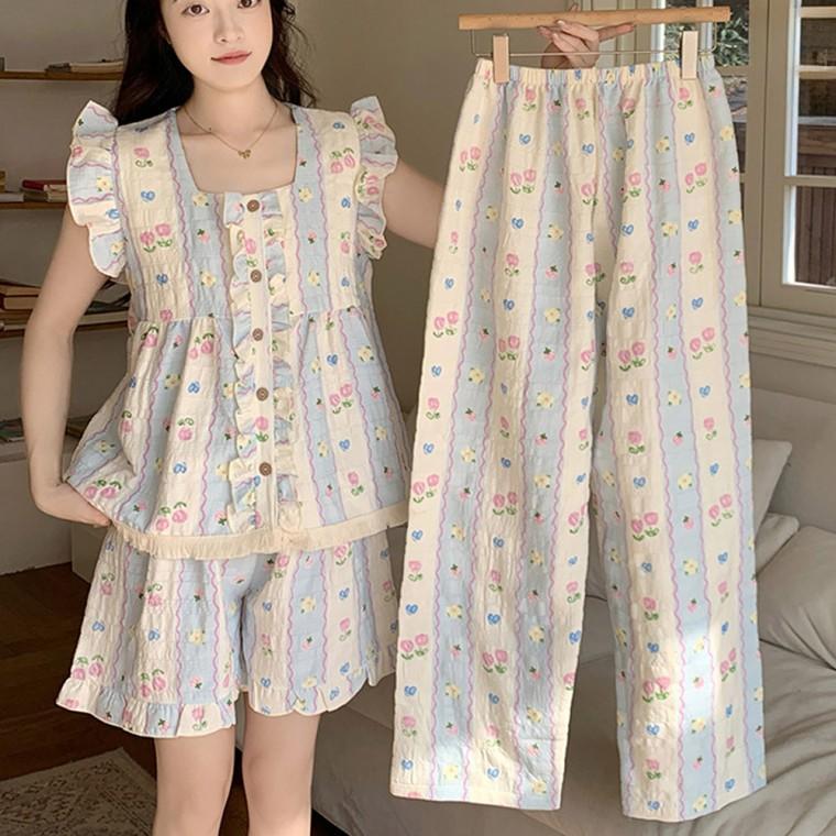 (캡내장/3pcs)킨더 파자마세트