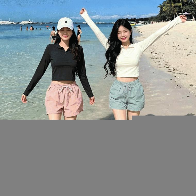 (캡내장/3pcs)템포 래쉬가드