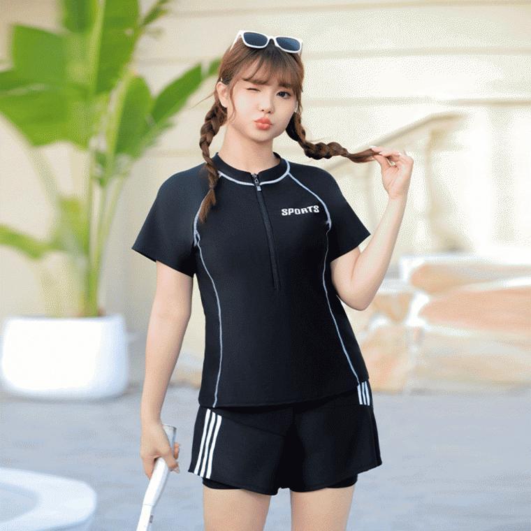 (빅사이즈)세레나 래쉬가드세트