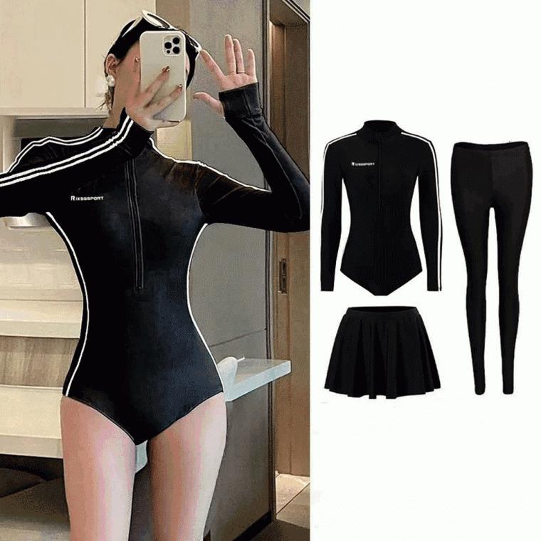 (캡내장/3pcs)릭스포츠 래쉬가드