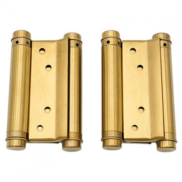 2개 양방향 스프링경첩 스테인리스 스틸 경첩 4인치 1.5MM SH1957