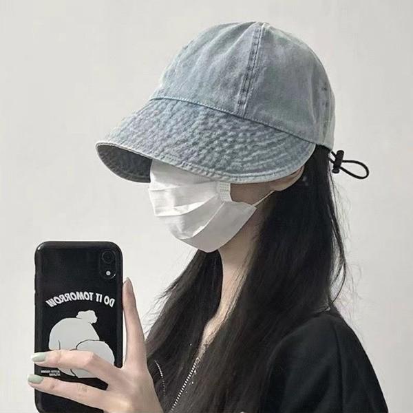 캐주얼 버킷 데님 스트링 모자 hat05