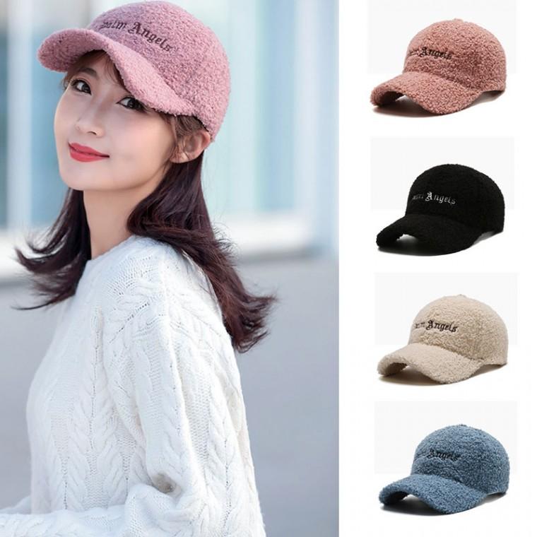 귀여운 뽀글이 자수레터링 방한캡 모자 Curly01