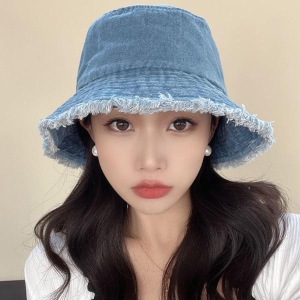빈티지 캐주얼 3컬러 데님 버킷햇 dm-hat