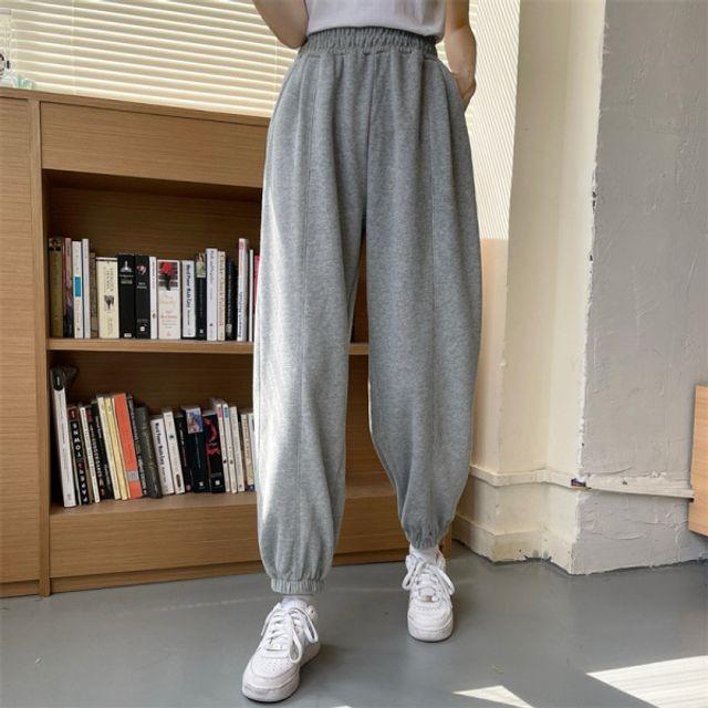 베이직 데일리 여성 조거 팬츠 pan12