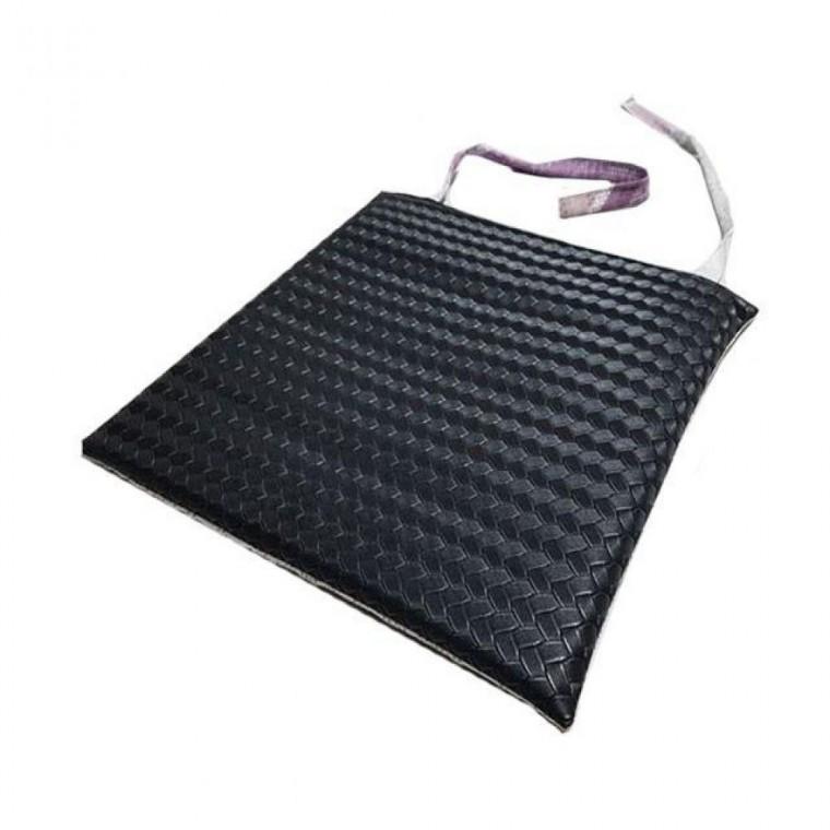 끈방석 레자방석의자 방석 식당 40cmX40cm 사각 극세사 면