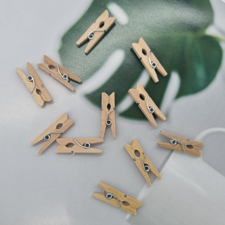 미니 나무집게 2.5cm 5P 1세트