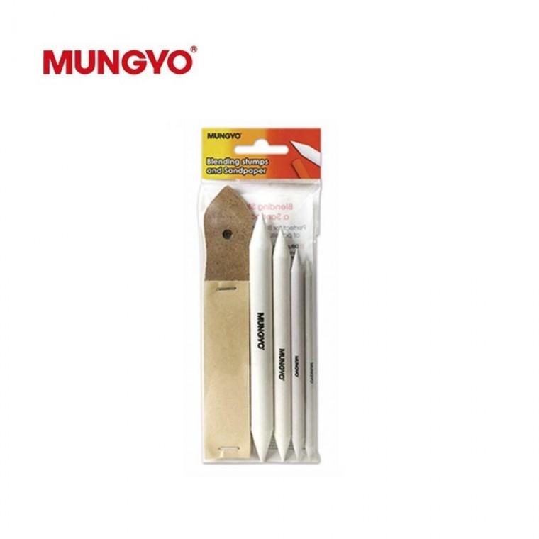 MUNGYO 찰필 및 사포 세트
